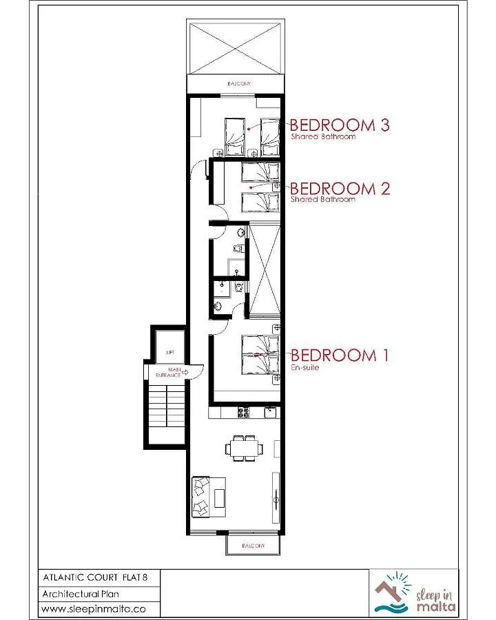 F8 Modern And Bright Apartment In Malta Msida